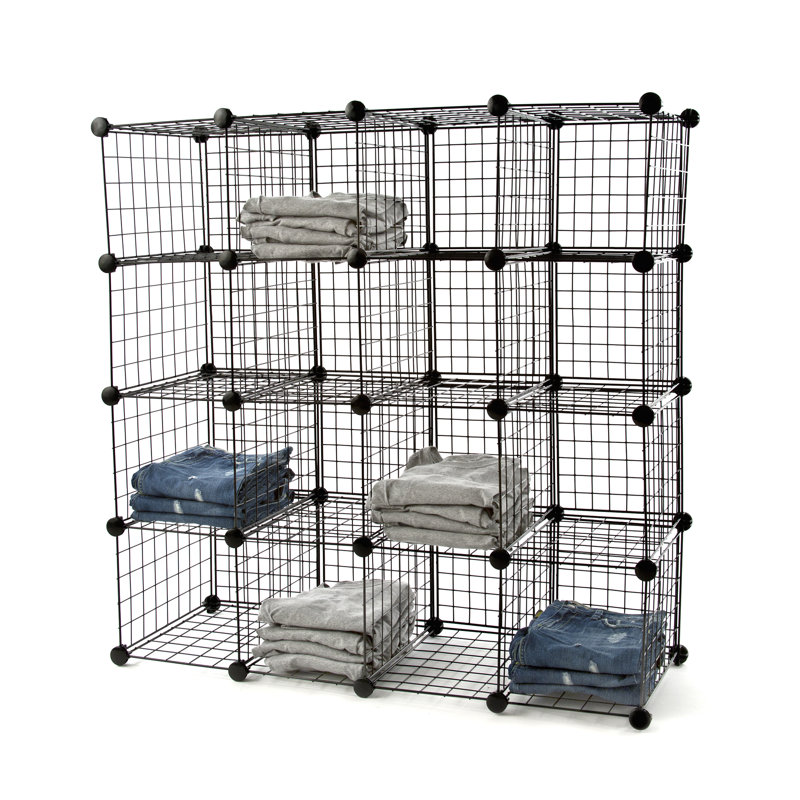 WFX Utility™ 40" H x 40" W x 16" D Wire Cubby Unit Wayfair